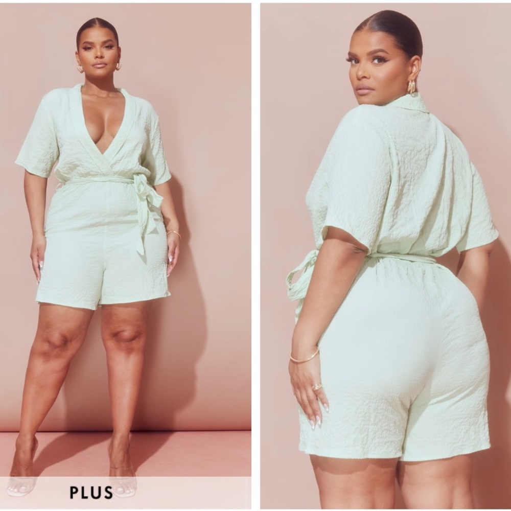 Plus Size Women’s Romper PrettyLittleThingPLUS